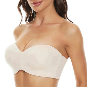 Full Support Non-Slip Convertible Bandeau Bra (Pack of 2)
